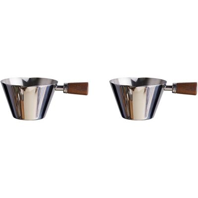 OEM 2 Tazas Medidoras De Acero Inoxidable De 90 Ml, Tazas De Espresso, Jarra Pequeña Para Café Y Leche, Taza De Espresso, Taza Medidora De Cocina, Color Plata. OEM 2 Tazas Medidoras De Acero Inoxidable De 90 Ml, Tazas De Espresso, Jarra Pequeña Para Café Y Leche, Taza De Espresso, Taza Medidora De Cocina, Color Plata.