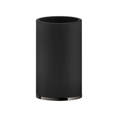 Vaso De Pie Gessi Inciso Negro Mate, 58532706 Vaso De Pie Gessi Inciso Negro Mate, 58532706