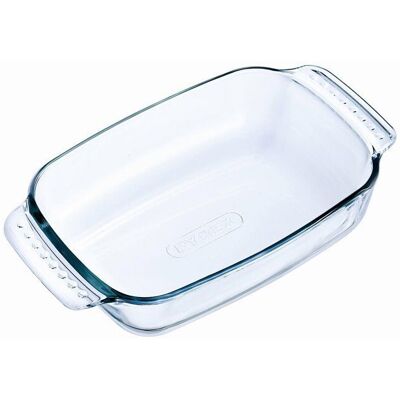 Plato Para Horno Rectangular Pyrex 35 X 23 Cm Transparente Plato Para Horno Rectangular Pyrex 35 X 23 Cm Transparente