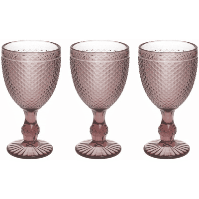 Tognana Porcellane N3585T55894 Juego de Vasos Ciclamen - Cristalería Tognana Porcellane N3585T55894 Juego de Vasos Ciclamen - Cristalería