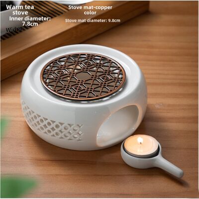 OEM Calentador De Tetera De Porcelana Blanca, Calentador De Tetera De Cerámica Negra, Portavelas, Juego De Té Floral, Base De Cerámica Multifuncional (soporte Para Tetera Hueca + Base) OEM Calentador De Tetera De Porcelana Blanca, Calentador De Tetera De Cerámica Negra, Portavelas, Juego De Té Floral, Base De Cerámica Multifuncional (soporte Para Tetera Hueca + Base)