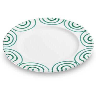 Gmundner Keramik - Gmundner Cerámica Verde Flameado, Plato De Postre Gourmet (ø 22cm) Gmundner Keramik - Gmundner Cerámica Verde Flameado, Plato De Postre Gourmet (ø 22cm)