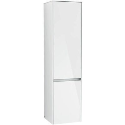 Armario Alto Villeroy & Boch Collaro - 2 puertas, Blanco Brillante, 404x1538x349 mm - Muebles de baño Armario Alto Villeroy & Boch Collaro - 2 puertas, Blanco Brillante, 404x1538x349 mm - Muebles de baño