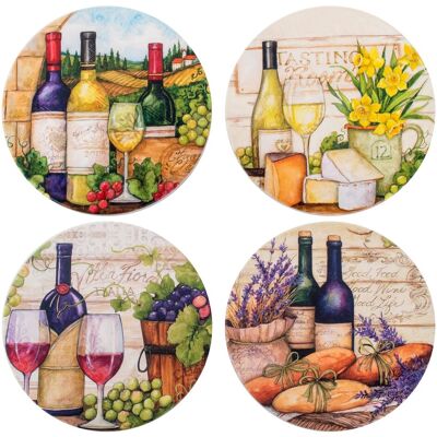 Zen Et Ethnique - Signes Grimalt Posavasos Cocina Posavasos Set 4 U Posavasos Multicolor 11x11x1cm 24818 Zen Et Ethnique - Signes Grimalt Posavasos Cocina Posavasos Set 4 U Posavasos Multicolor 11x11x1cm 24818