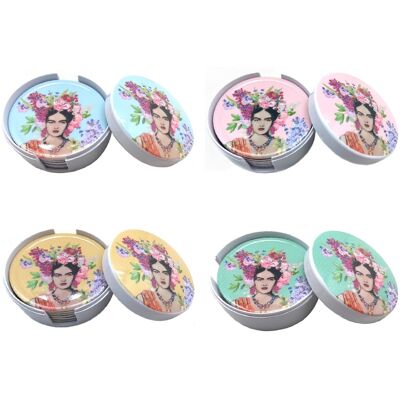 Signes Grimalt - Salvamanteles Cocina Salvamanteles 24 Uni. Posavasos Multicolor 11x11x6cm 25212 Signes Grimalt - Salvamanteles Cocina Salvamanteles 24 Uni. Posavasos Multicolor 11x11x6cm 25212