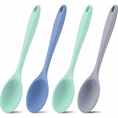 OEM Un Juego De 4 Cucharas Mezcladoras De Silicona OEM Un Juego De 4 Cucharas Mezcladoras De Silicona