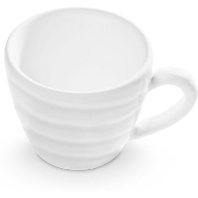 Gmundner Keramik - Taza Espresso Blanca Flameada De Cerámica Gmundner (0 06l) Gmundner Keramik - Taza Espresso Blanca Flameada De Cerámica Gmundner (0 06l)
