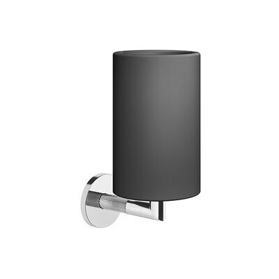 Gessi - Anello Portavasos De Pared Con Taza Fija Negro Mate, Gessi - Anello Portavasos De Pared Con Taza Fija Negro Mate,