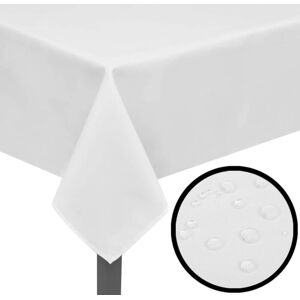 VidaXL 5 manteles blancos 250 x 130 cm - Manteles VidaXL 5 manteles blancos 250 x 130 cm - Manteles