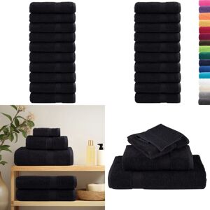 VIDAXL Toallas De Baño Solund 10 Uds 100x150 Cm 600 Gsm - Toallas De Algodón - Toallas Absorbentes VIDAXL Toallas De Baño Solund 10 Uds 100x150 Cm 600 Gsm - Toallas De Algodón - Toallas Absorbentes