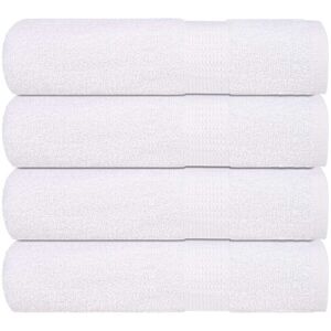 Toallas De Ducha 4 Uds 100% Algodón Blanco 70x140 Cm 360 Gsm Vidaxl Toallas De Ducha 4 Uds 100% Algodón Blanco 70x140 Cm 360 Gsm Vidaxl