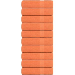 Toallas De Baño 10 Uds Naranja 100x150 Cm 360gsm 100% Algodón Vidaxl Toallas De Baño 10 Uds Naranja 100x150 Cm 360gsm 100% Algodón Vidaxl