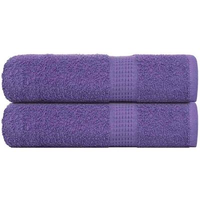 Vidaxl Toallas De Baño Frogn 2 Uds Morado 100x150 Cm 360 G/m² Vidaxl Toallas De Baño Frogn 2 Uds Morado 100x150 Cm 360 G/m²