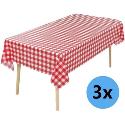 OEM Paquete De 3 Manteles De Plástico - Ideales Para Fiestas, Cenas Y Bufés De Boda - Mantel Rectangular - 137 X 274 Cm - Azul Oscuro OEM Paquete De 3 Manteles De Plástico - Ideales Para Fiestas, Cenas Y Bufés De Boda - Mantel Rectangular - 137 X 274 Cm - Azul Oscuro
