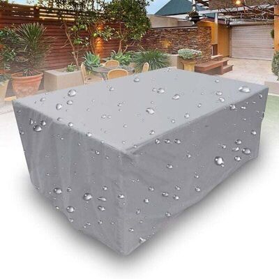 DPZO Cubierta Rectangular Para Jardín, Tejido Oxford 210d, Impermeable, Resistente A Los Rayos Uv Y A La Nieve, 454 X 25 Cm, Compatible Con Muebles De Jardín. DPZO Cubierta Rectangular Para Jardín, Tejido Oxford 210d, Impermeable, Resistente A Los Rayos Uv Y A La Nieve, 454 X 25 Cm, Compatible Con Muebles De Jardín.