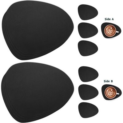 OEM Manteles Individuales Y Posavasos De Cuero, Manteles Individuales Y Posavasos Impermeables De Doble Cara Para Cocina Y Cafetería, Manteles Individuales Y Posavasos Antideslizantes Y Lavables (redondos OEM Manteles Individuales Y Posavasos De Cuero, Manteles Individuales Y Posavasos Impermeables De Doble Cara Para Cocina Y Cafetería, Manteles Individuales Y Posavasos Antideslizantes Y Lavables (redondos
