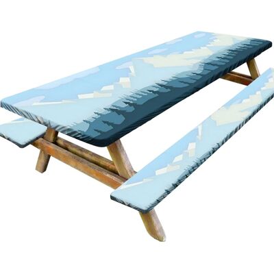 OEM Conjunto De 3 Mantas De Piqué Con Bancos, Manta Impermeable De 2,4 M Para Acampar, Elástica Y Fácil De Limpiar, Ideal Para Barbacoas Y Fiestas Al Aire Libre. OEM Conjunto De 3 Mantas De Piqué Con Bancos, Manta Impermeable De 2,4 M Para Acampar, Elástica Y Fácil De Limpiar, Ideal Para Barbacoas Y Fiestas Al Aire Libre.