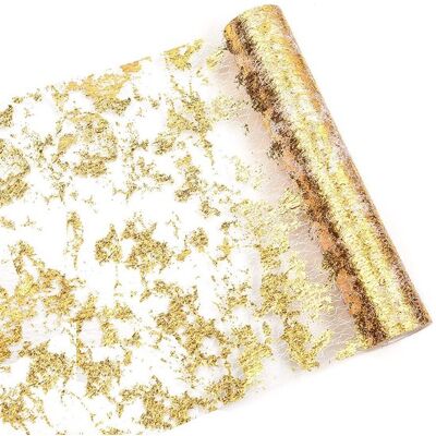 OEM Camino De Mesa Dorado, Tela Decorativa, 2 Piezas De 28 Cm X 5 M, Borde Dorado, Tela Para Decoración De Halloween, Fiestas Y Bodas OEM Camino De Mesa Dorado, Tela Decorativa, 2 Piezas De 28 Cm X 5 M, Borde Dorado, Tela Para Decoración De Halloween, Fiestas Y Bodas
