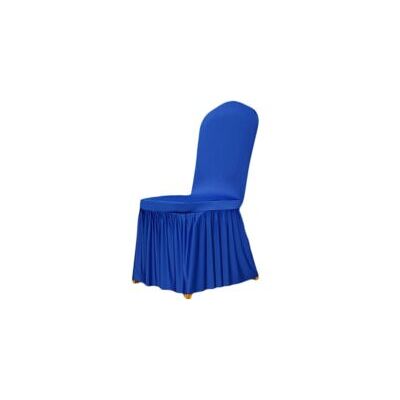 OEM X Funda Extraíble Corta De Spandex Elástico Para Silla De Comedor, Funda Para Asiento De Silla De Banquete Para Hotel Y Ceremonia De Boda, Lavable (azul Zafiro) - Crezuo OEM X Funda Extraíble Corta De Spandex Elástico Para Silla De Comedor, Funda Para Asiento De Silla De Banquete Para Hotel Y Ceremonia De Boda, Lavable (azul Zafiro) - Crezuo