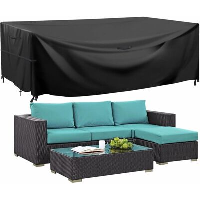 JUSCH Funda Para Muebles De Jardín, Tela Oxford Impermeable, Funda Protectora Para Mesa, 213 X 123 X 74 Cm JUSCH Funda Para Muebles De Jardín, Tela Oxford Impermeable, Funda Protectora Para Mesa, 213 X 123 X 74 Cm