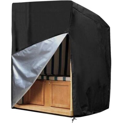FOCTRO Cubierta Protectora Para Silla De Playa De Tejido Oxford Impermeable Y Resistente A La Rotura, 135 × 105 × 175/140 Cm FOCTRO Cubierta Protectora Para Silla De Playa De Tejido Oxford Impermeable Y Resistente A La Rotura, 135 × 105 × 175/140 Cm