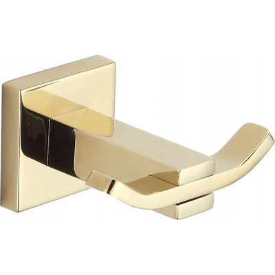 Mexen Vane Gancho Doble Para Toalla, Dorado - 7020935-50 Mexen Vane Gancho Doble Para Toalla, Dorado - 7020935-50