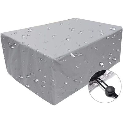 OEM Funda Para Muebles De Exterior, Impermeable, Resistente Al Viento Y A Los Rayos Uv, Lona Protectora De Tejido Oxford 210d Plateado - 250 X 200 X 80 Cm OEM Funda Para Muebles De Exterior, Impermeable, Resistente Al Viento Y A Los Rayos Uv, Lona Protectora De Tejido Oxford 210d Plateado - 250 X 200 X 80 Cm