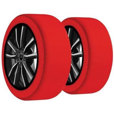 Dac Cadenas De Nieve Textiles - 275/45 R21 - 2 Piezas - Calcetines De Nieve - Dac Active Series 3d - Homologadas - Tamaño Xxl Dac Cadenas De Nieve Textiles - 275/45 R21 - 2 Piezas - Calcetines De Nieve - Dac Active Series 3d - Homologadas - Tamaño Xxl