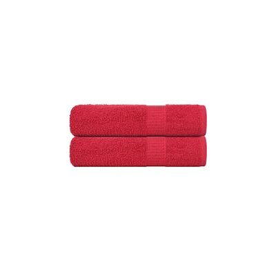 OEM Toallas De Baño Frogn, Juego De 2, Rojas, 70 X 140 Cm, 360 G/m² - Crezuo OEM Toallas De Baño Frogn, Juego De 2, Rojas, 70 X 140 Cm, 360 G/m² - Crezuo
