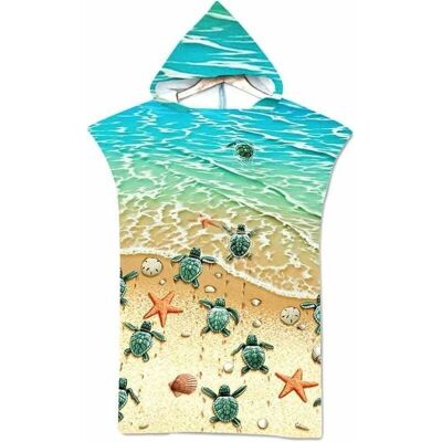 OEM 1 Toalla De Baño Tipo Poncho De Playa Turtle Blue Para Adultos, Xu, Tamaño Grande, Resistente A La Arena, De Secado Rápido, Toalla Deportiva, 75 Cm X 110 Cm - OEM 1 Toalla De Baño Tipo Poncho De Playa Turtle Blue Para Adultos, Xu, Tamaño Grande, Resistente A La Arena, De Secado Rápido, Toalla Deportiva, 75 Cm X 110 Cm -