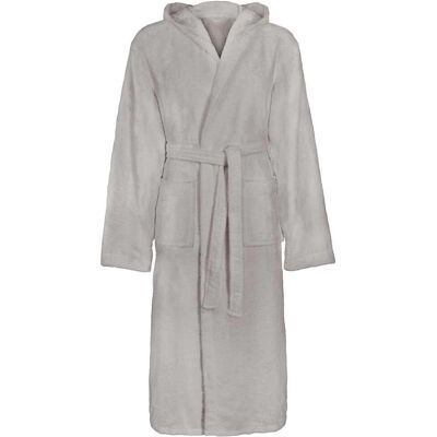 Vidaxl Albornoz Kinn Gris Xxl Algodón Vidaxl Albornoz Kinn Gris Xxl Algodón