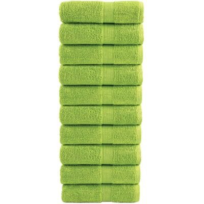 Vidaxl Toallas De Invitados Solund 10 Uds Verde Manzana 30x50cm 600gsm Vidaxl Toallas De Invitados Solund 10 Uds Verde Manzana 30x50cm 600gsm