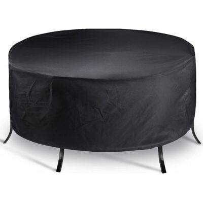 ZOLGINAH Funda Redonda Para Muebles De Jardín – 200 X 94 Cm – Oxford 420d, Impermeable Y Resistente Al Viento. ZOLGINAH Funda Redonda Para Muebles De Jardín – 200 X 94 Cm – Oxford 420d, Impermeable Y Resistente Al Viento.