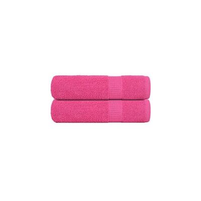 OEM Toallas De Baño Frogn, Juego De 2, Rosa, 70 X 140 Cm, 360 G/m² - Crezuo OEM Toallas De Baño Frogn, Juego De 2, Rosa, 70 X 140 Cm, 360 G/m² - Crezuo