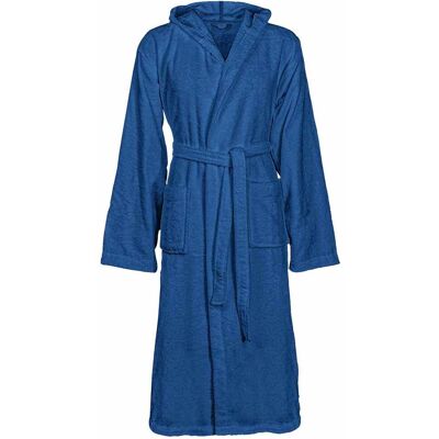 Vidaxl Albornoz Kinn Azul Xxl Algodón Vidaxl Albornoz Kinn Azul Xxl Algodón