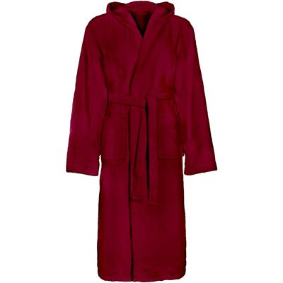 Vidaxl Albornoz Kinn Rojo L Algodón Vidaxl Albornoz Kinn Rojo L Algodón
