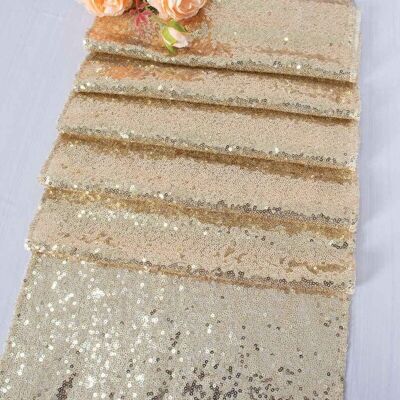 OEM (oro Claro, 1) Camino De Mesa De Lentejuelas Color Oro Rosa Para Decoración De Bodas/eventos 30,5 X 182 Cm -crezuo OEM (oro Claro, 1) Camino De Mesa De Lentejuelas Color Oro Rosa Para Decoración De Bodas/eventos 30,5 X 182 Cm -crezuo