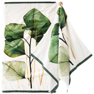 OEM Toalla De Baño Zwoltex Green Leaf Grande, Gruesa, 100% Algodón, 650 G, 70 X 140 Cm. OEM Toalla De Baño Zwoltex Green Leaf Grande, Gruesa, 100% Algodón, 650 G, 70 X 140 Cm.