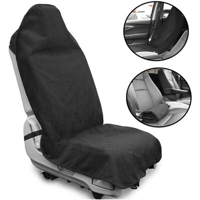 OEM Funda Universal Para Asiento Delantero De Coche, Color Negro, Impermeable, Antideslizante Y Absorbente Del Sudor, Lavable A Máquina, Hecha De Toalla Cómoda, Funda/protector Para Asiento De Coche Para OEM Funda Universal Para Asiento Delantero De Coche, Color Negro, Impermeable, Antideslizante Y Absorbente Del Sudor, Lavable A Máquina, Hecha De Toalla Cómoda, Funda/protector Para Asiento De Coche Para