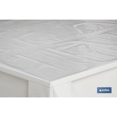 Cofan Ixia Rollo Protector de Mesa - Cristal, 15 Micras, 1.4m x 50m Cofan Ixia Rollo Protector de Mesa - Cristal, 15 Micras, 1.4m x 50m