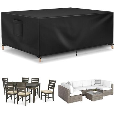 OEM Funda Protectora Para Mesa De Jardín, Tejido Oxford 420d, Impermeable, A Prueba De Polvo Y Resistente A Los Rayos Uv (213 X 132 X 74 Cm) OEM Funda Protectora Para Mesa De Jardín, Tejido Oxford 420d, Impermeable, A Prueba De Polvo Y Resistente A Los Rayos Uv (213 X 132 X 74 Cm)