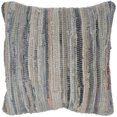 Mobili Rebecca - Rebecca Mobili Cojín Cuadrado Para Exterior Hogar Denim Algodón Azul Mobili Rebecca - Rebecca Mobili Cojín Cuadrado Para Exterior Hogar Denim Algodón Azul
