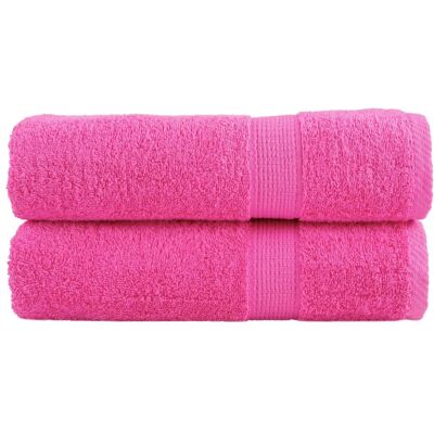 Vidaxl Toallas De Ducha Solund 2 Unidades Rosa 70x140 Cm 600 Gsm Vidaxl Toallas De Ducha Solund 2 Unidades Rosa 70x140 Cm 600 Gsm