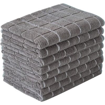 OEM 8 Piezas, Paño De Cocina, Paño De Cocina, Toalla, Paños A Cuadros, Paño De Cocina, Toallas De Mano, Microfibra, 30x30 Cm, A Cuadros, Suave, Gris OEM 8 Piezas, Paño De Cocina, Paño De Cocina, Toalla, Paños A Cuadros, Paño De Cocina, Toallas De Mano, Microfibra, 30x30 Cm, A Cuadros, Suave, Gris