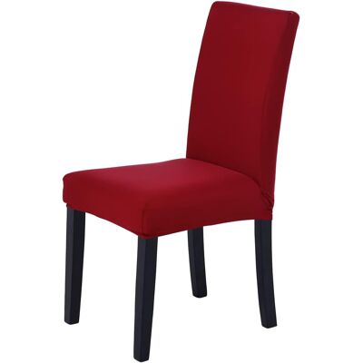 KEABBA Juego De Fundas De Silla Elásticas De 6 Piezas, Extraíbles Y Lavables, Para Sillas De Comedor Modernas Con Decoración De Ramo De Novia, Decoración De Hoteles Y Restaurantes (burdeos) KEABBA Juego De Fundas De Silla Elásticas De 6 Piezas, Extraíbles Y Lavables, Para Sillas De Comedor Modernas Con Decoración De Ramo De Novia, Decoración De Hoteles Y Restaurantes (burdeos)
