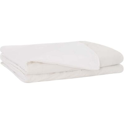 Manta Con Peso Blanco 200 X 220 Cm 9 Kg 100% Algodón 205t Vidaxl Manta Con Peso Blanco 200 X 220 Cm 9 Kg 100% Algodón 205t Vidaxl