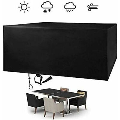 ENOWELIR Funda Protectora Impermeable Para Muebles De Jardín De Tejido Oxford 210d Resistente A Los Rayos Uv – Tamaño 200 X 160 X 70 Cm ENOWELIR Funda Protectora Impermeable Para Muebles De Jardín De Tejido Oxford 210d Resistente A Los Rayos Uv – Tamaño 200 X 160 X 70 Cm