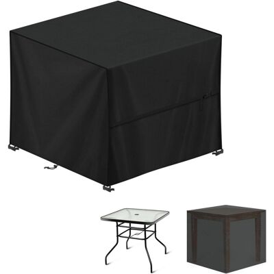 Zvd - Funda Para Muebles De Jardín, 90 X 90 X 90 Cm, Impermeable, De Tela Oxford Resistente A La Intemperie Y Al Desgarro (90 X 90 X 90 Cm) Zvd - Funda Para Muebles De Jardín, 90 X 90 X 90 Cm, Impermeable, De Tela Oxford Resistente A La Intemperie Y Al Desgarro (90 X 90 X 90 Cm)