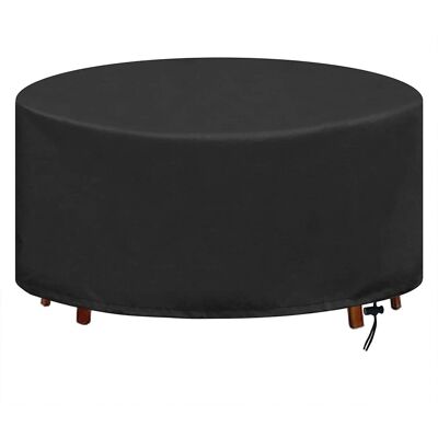 AIPERQ - Tapa redonda para mesa - Negro - Toldo para muebles de jardín AIPERQ - Tapa redonda para mesa - Negro - Toldo para muebles de jardín