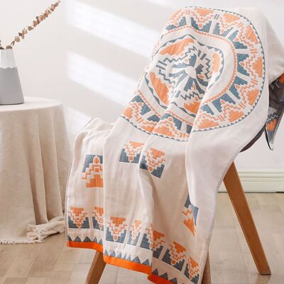 Otras Colchas Toallas De Algodón De Lujo Suave Colcha Toallas De Playa Individuales-70x140cm - Ahlsen Otras Colchas Toallas De Algodón De Lujo Suave Colcha Toallas De Playa Individuales-70x140cm - Ahlsen